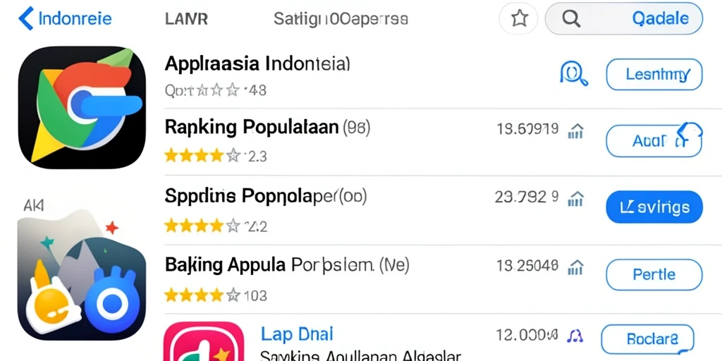Tampilan menu utama yang menarik.
