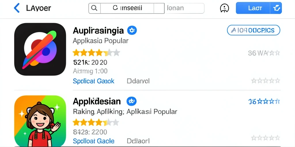 Tangkapan layar menunjukkan antarmuka pengguna yang menarik.