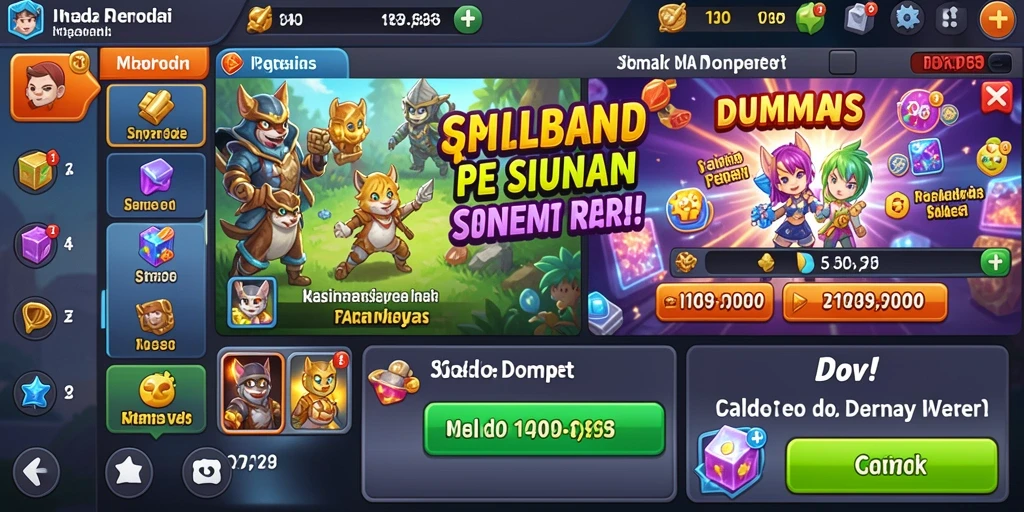 Tampilan antarmuka yang menarik dan user-friendly.