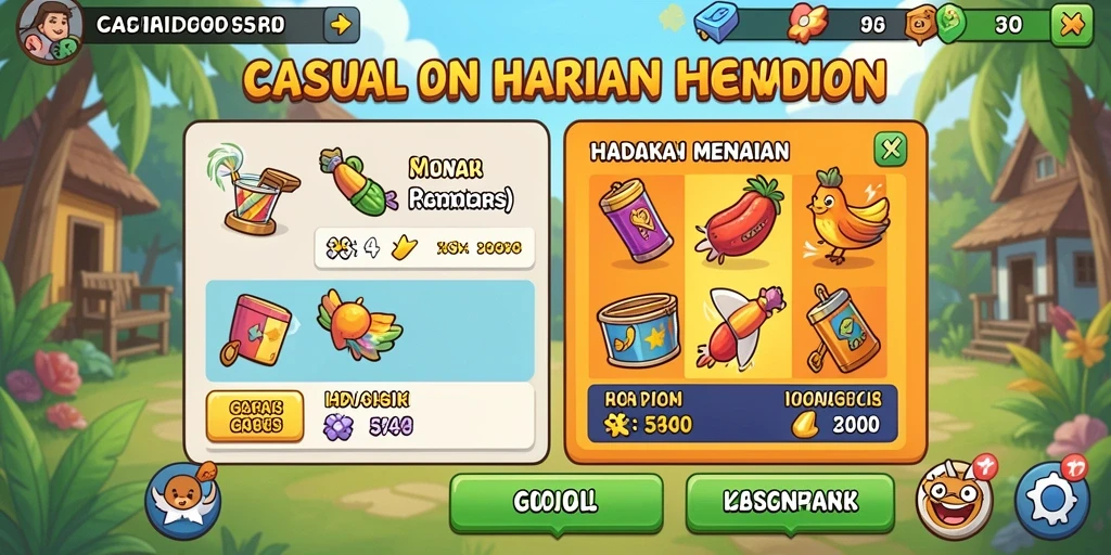 Tampilan antarmuka yang menarik dan intuitif.