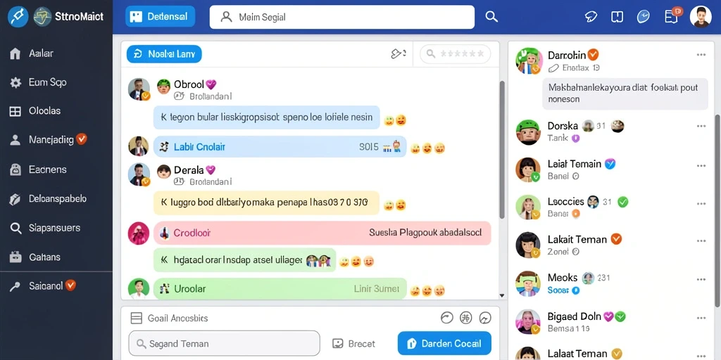 Tampilan awal aplikasi dengan desain yang menarik.