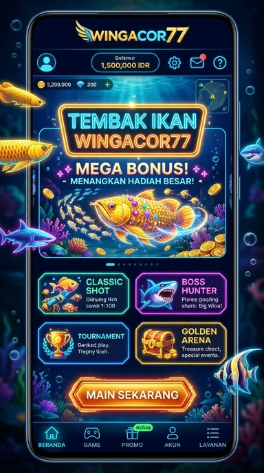 Cuplikan layar menu unduhan wingacor77 untuk perangkat Android