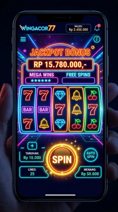 Galeri pratinjau visual wingacor77 build APK resmi terbaru
